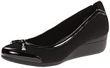Anne Klein Sport Women's 7 Beyou Fabric Wedge Pump,Black,10 M US