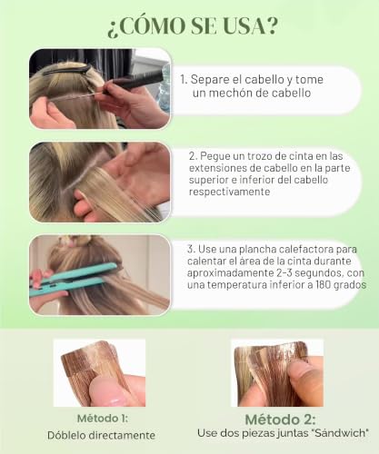SURNEL Balayage Tape in Hair Extensions Chocolate Brown to Caramel Blonde 50 cm 50 g 20 Pieces Chocolate Brown Adhesive Extensions Remy Human Hair Natural (#4/27/4-50cm)