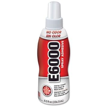 Eclectic Selbstklebend E6000 Kleber Spray adhesive-8oz