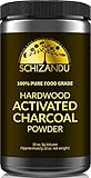 Activated Charcoal Powder, FOOD GRADE Detox, HUGE Jar, In Bulk, For Detoxification,Teeth Whitening, Digestive System, Daily Beauty Face Mask,To Prevent Hangover,Vegan