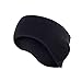Porfiya Generic Unisex Women Men Ear Warmer Winter Head Band Polar Fleece Ski Ear Muff Stretch Spandex Hair Band Accessories (Black)