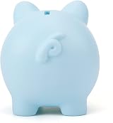 Fuyamp Cute Piggy Bank Blue Childs Savings Money Box Keepsake Decor view 2