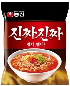 [New] Nongshim Jinza Jinza, hot ramen x 10 packs