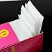 DOOPOOTOO 325pcs lint Nail Art Gel Polish Remover Cotton Pad Nail Wipe