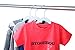 Finnhomy Extra Strong 30 Pack Plastic Hangers for Baby and Kids, Children Clothes Hangers with Non-Slip Pads, Great for Any Baby Clothes, Gray