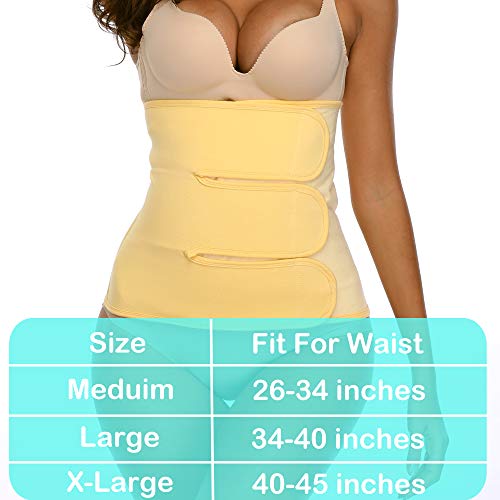 PAZ WEAN Abdominal Surgical Binder Wrap For Stomach Post Surgery Compression C Section