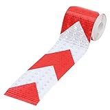 Kocome 3M Night Reflective Conspicuity Safety Warning Tape Strip Arrow Sticker 2