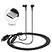 Type C Earphones, Lewoer in-Ear Noise Cancelling Earbuds Stereo Bass Gym Sports Headset with Microphone Compatible Google Pixel 2/3/XL Huawei Mate10/P20/Pro Essential Ph-1 Type C Devices