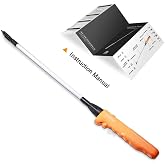 West Thorne Pro Livestock Prod, Waterproof Cattle Prod Stick with LED Light, Livestock Prod for Modern Livestock Management(33.8in)