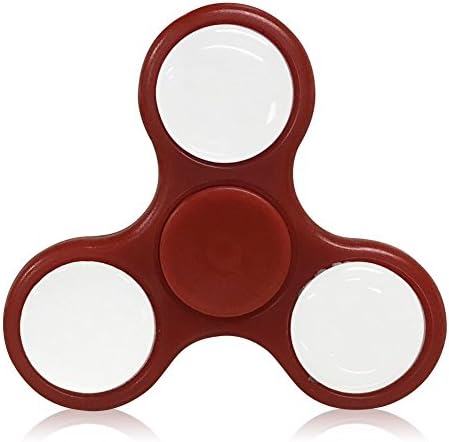 Fidget Hand Spinner with Light, Tri Spinner Toy with 3 Colored Shining, Anxiety Toy Helps Focus, Stress Reducer, Perfect for ADD, ADHD, Anxiety, and Autism Adult Children