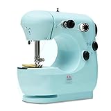 OMIU Multifunction Pink Electric Home Desktop Sewing Machine Handwork US Plug 9W (blue)