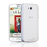 Fosmon DURA-FROST Smooth Durable & Flexible Slim Fit TPU Case Cover for LG Optimus L90 / T-Mobile LG D415 Retail Packaging (Clear)