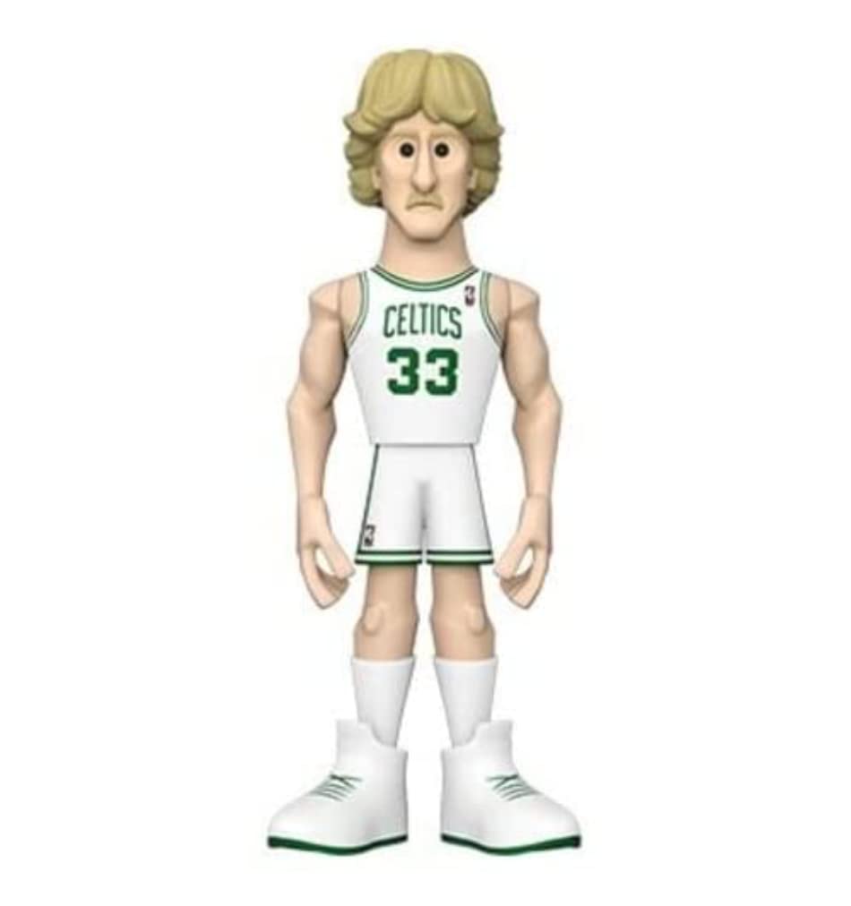 Funko Gold 5" NBA Legends: Celtics - Larry Bird - 1/6 Odds for Rare Chase Variant - Collectable Vinyl Action Figure - Birthday Gift Idea - Official Merchandise - Ideal Toy for Sports Fans and Display