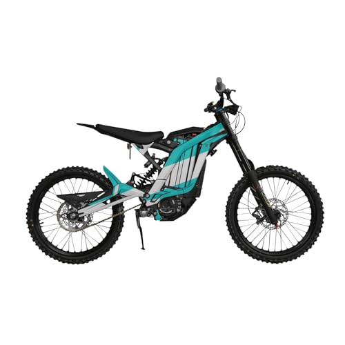Surron Light Bee Graphics Kit Wrap - Cyan Tear - Sur-Ron Skin - Premium 3M Viny…