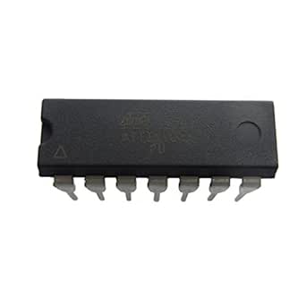 1 Pcs ATTINY84A-PU 8-bit Microcontroller with 8K Bytes in-System ...