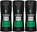 Axe Shower Gel, Kilo, 16 Fluid Ounce (Pack of 3)