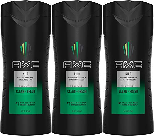 Axe Shower Gel, Kilo, 16 Fluid Ounce (Pack of 3)