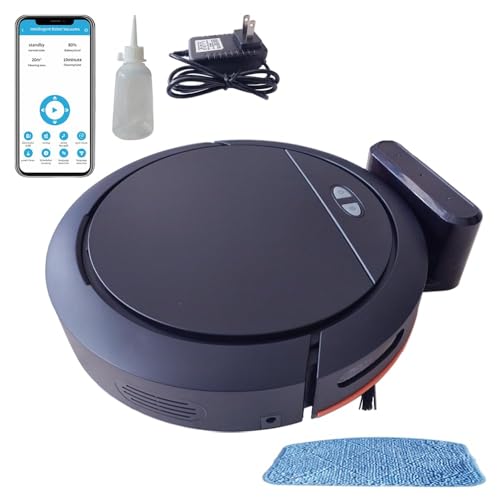 Robot Vacuum and Mop Combo, 4500Pa Strong Suction, LiDAR Navigation, Carpet Boost, Multi-Floor Mapping, Ideal for Pet Hair Hard Floor and Low-Pile Carpet