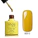 HNM Gel Nail Polish, Soak Off UV LED Gel Polish Nail Art Lacquer Varnish Manicure Nail Art Manicure Bicycle Yellow (90513)