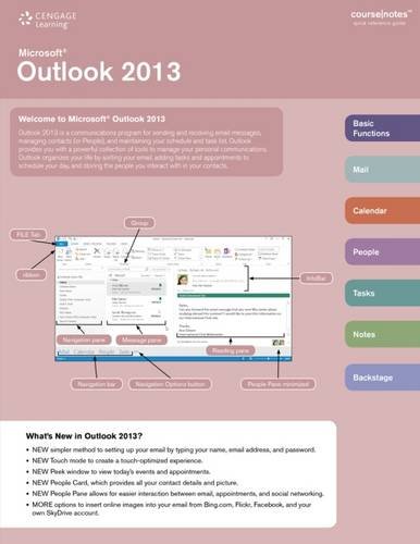 Microsoft Outlook 2013 CourseNotes