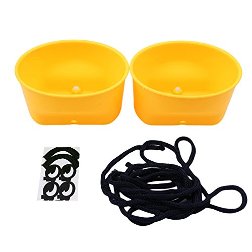 CH Children Outdoor Plastic Balance Training Smile Face Jumping Stilts Shoes Toy Fun Sport Toys Gift For Kids (Color3)