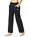 Baleaf Women's Activewear Drawcord Yoga Lounge Pants with Pockets
