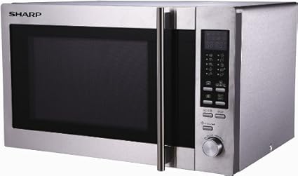 Sharp R-92STW Microondas Combi 28L, 3 en 1, 900W, Convección 2500W ...