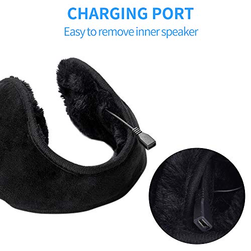 image for Bluetooth Earmuffs Headphones Ear Wamer,Lavince Unisex Foldable Ear Wa