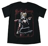 DC Comics Harley Quinn Arkham Asylum Harley Bat Men's T-Shirt (xx-large)