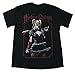 DC Comics Harley Quinn Arkham Asylum Harley Bat Men's T-Shirt (large)