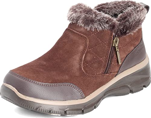 Skechers Women's Easy Going - Girl Crush, Chocolate, 5