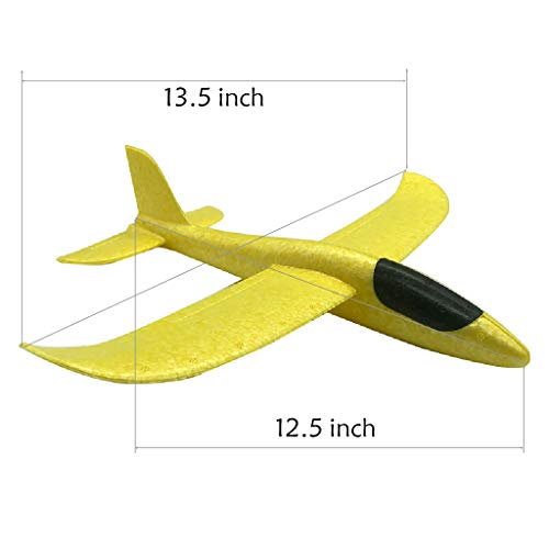 LOFEE Boy Toy for 6 7 8 Year Old, Foam Airplane Toy for Boy 4-9 Year Old Gift for Boy Age 4 5 6 Throwing Glider Model for 3-12 Year Old Green - Thumbnail 4