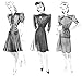 Haslam System of Dresscutting (Book of Draftings No. 19) -- Vintage Pattern Making for 1940s Fashions