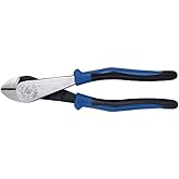 Klein Tools J2000-48 Pliers, Diagonal Cutting Pliers with Angled Head, Heavy-Duty to Cut ACSR, Screws, Nails, and Most Harden