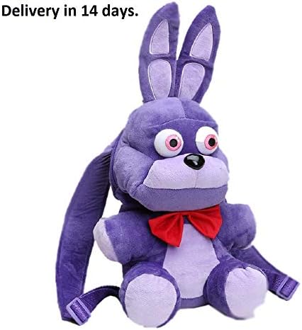 Backpack Schoolbag - 33CM fnaf Plush Five Nights At Freddy's Backpack Freddy Fazbear Foxy Bonnie Chica Plush Bag Toys Insulation Pre-school Bags For Boy Girl Child Toddler