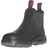REDBACK UBBK "The Easy Escape - Slip-On Black Leather Boots