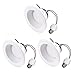 Cree-TW Series 6 in. 65W Equivalent, (12.5 watts), Daylight (5000K) LED Retrofit Recessed Downlight (3-Pack)