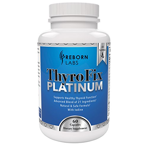 Thyroid Support Supplement with Iodine for More Energy & Faster Weight Loss ● Thyroid Complex Improves Metabolism, Mood, & Mental Clarity ● All-Natural Formula Made in GMP Facility ● 60 Capsules