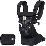Ergobaby Omni 360 Cool Air Mesh Carrier Onyx Black 4 Positions 0-3 yrs