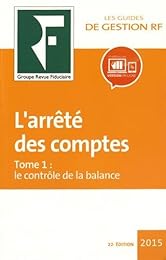 L' arrêté des comptes