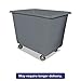 Royal Basket Trucks R12GRXPG4UN 12 Bushel Poly Truck with Galvanized Steel Base, 30