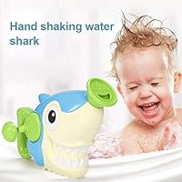 Wirefire Bath Toys Bathtub Shark Toy Tub Spray Water Sprinkler Pool Game Funny Gift for Toddlers Kids Baby Boys Girls 2 3 4 5 Year Old