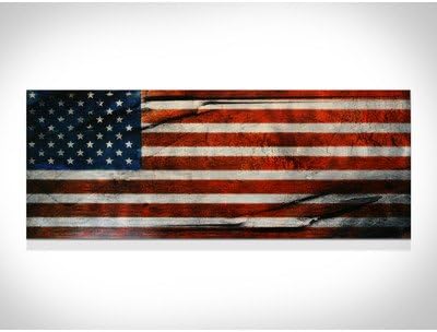 Metal Art Studio American glory Urban American Flag Wall Art