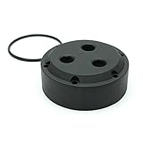 Monsoon MMRS End Cap (MMRS-EC-3P) with Three End-Ports, Black