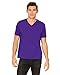Bella mens Unisex Jersey Short-Sleeve V-Neck T-Shirt(3005)-TEAM PURPLE-L
