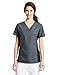 Cherokee Women's V Neck Scrubs Shirt, Pewter, X-Large