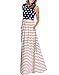 ZESICA Women's Floral Print Long Sleeve Pockets Empire Waist Pleated Long Maxi Dress