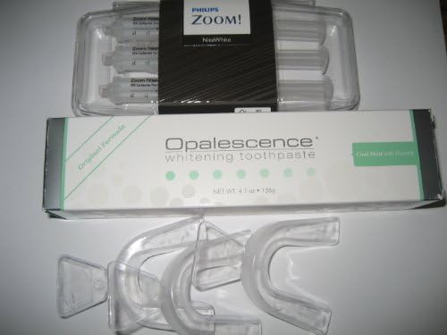 NiteWhite 22% Mint Three Syringes 2.4ml, Three Trays and Whitening Toothpaste 4.7ou