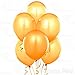 AFTERLOON® Biodegradable Balloons Gold 12 Inch 100 Pack, Matte Color Thickened Extra Strong Latex Helium Float, for Baby Shower Gender Reveal Garland Arch Wedding Kids Birthday Party Decorations