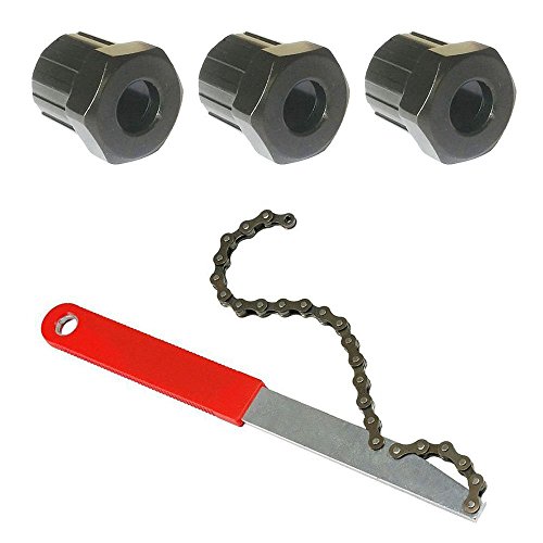 Asayu Remover Wrench Bike Flywheel Chain Tool, Rotor Lockring Freewheel Removal Tool Kits